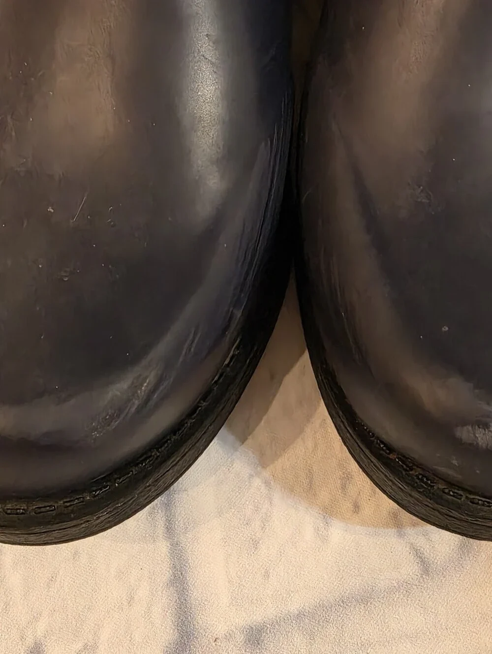 UGG Navy and Navy Tall Winter Rain Boots